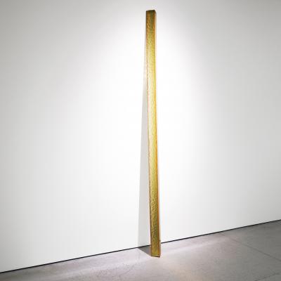 Peter Alexander Untitled Yellow Polyester Resin Leaner 