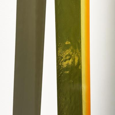 Peter Alexander Untitled Yellow Polyester Resin Leaner 