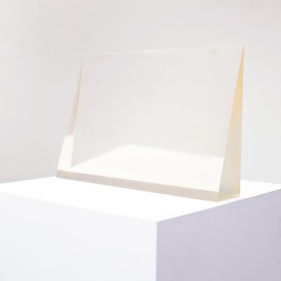 Peter Alexander Window Clear Polyester Resin Vapor Wedge with Slight Yellow Tint 