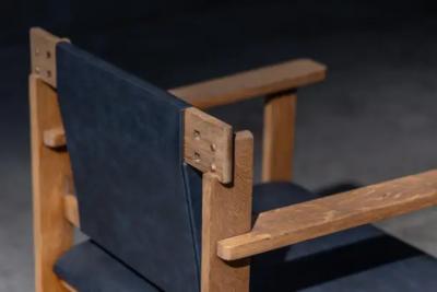 Peter Alphonsus Maria Art Deco Armchair by Alphonse Siebers Netherlands 1920s