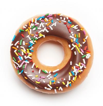 Peter Andrew Lusztyk Donut Chocolate w Sprinkles