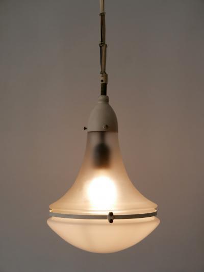 Peter Behrens Elegant Luzette Pendant Lamp by Peter Behrens for Siemens Schuckert 1910s