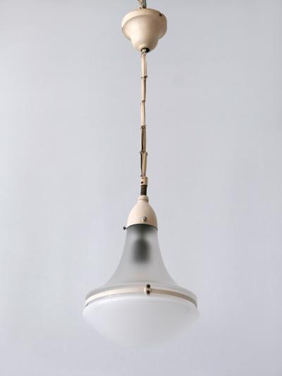 Peter Behrens Elegant Luzette Pendant Lamp by Peter Behrens for Siemens Schuckert 1910s