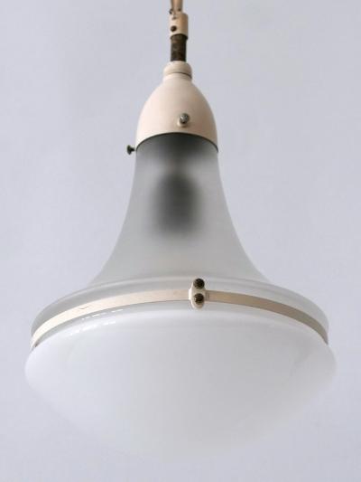 Peter Behrens Elegant Luzette Pendant Lamp by Peter Behrens for Siemens Schuckert 1910s