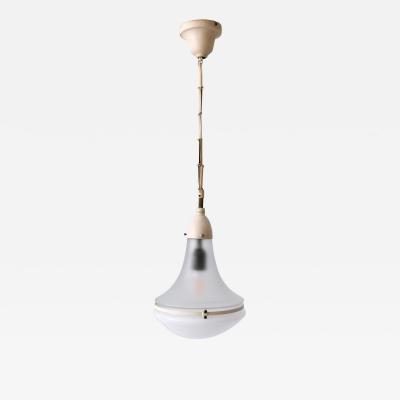 Peter Behrens Elegant Luzette Pendant Lamp by Peter Behrens for Siemens Schuckert 1910s