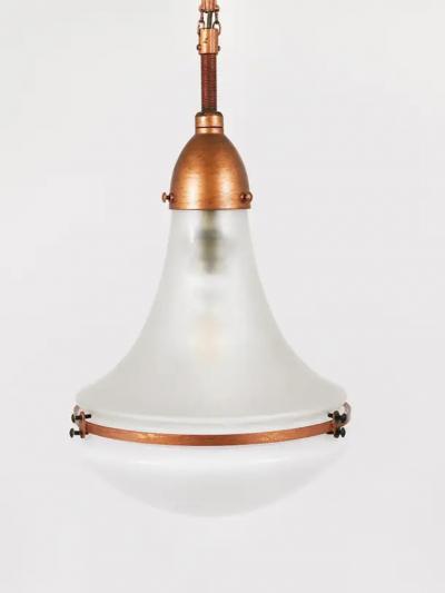 Peter Behrens Peter Behrens Luzette Industrial Pendant Lamp Siemens Schuckert Germany 1910