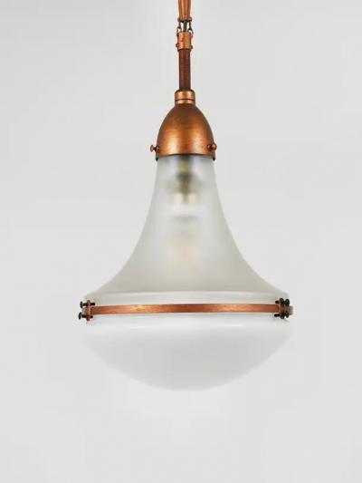 Peter Behrens Peter Behrens Luzette Industrial Pendant Lamp Siemens Schuckert Germany 1910