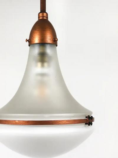 Peter Behrens Peter Behrens Luzette Industrial Pendant Lamp Siemens Schuckert Germany 1910
