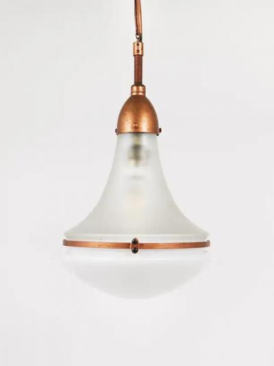 Peter Behrens Peter Behrens Luzette Industrial Pendant Lamp Siemens Schuckert Germany 1910