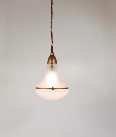 Peter Behrens Peter Behrens Luzette Industrial Pendant Lamp Siemens Schuckert Germany 1910