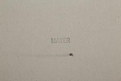 Peter Bela Mayer Dog Orange on Pink and Black 