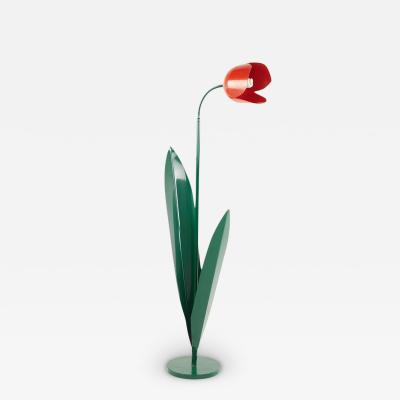 Peter Bliss Pop Art Postmodern Tulip Floor Lamp