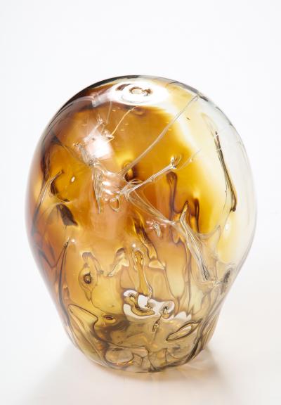 Peter Bramhall Extra Large Glass Sculpture by Peter Bramhall