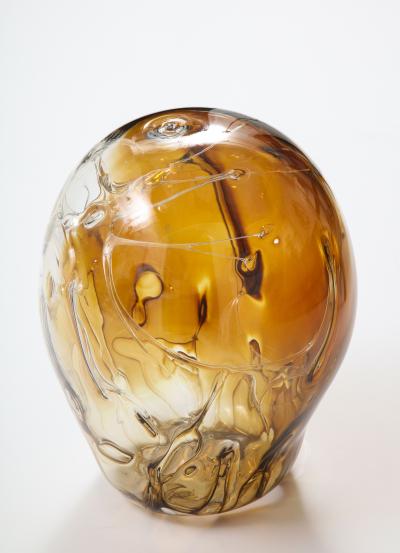 Peter Bramhall Extra Large Glass Sculpture by Peter Bramhall