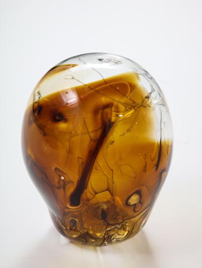 Peter Bramhall Extra Large Glass Sculpture by Peter Bramhall