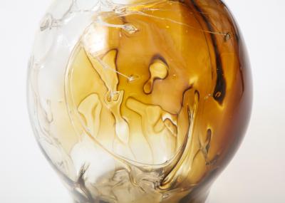 Peter Bramhall Extra Large Glass Sculpture by Peter Bramhall