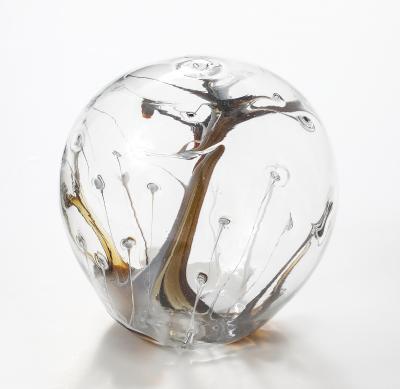 Peter Bramhall Peter Bramhall Glass Orb Sculpture 1985