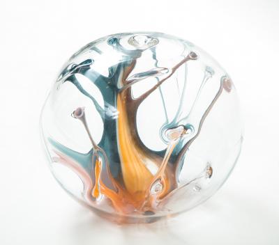 Peter Bramhall Peter Bramhall Orange Steel Blue Bubble