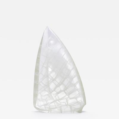 Peter Bremers Modern Abstract Glass Sculpture Traveling XI by Peter Bremers