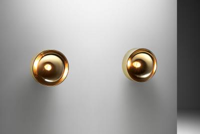 Peter Celsing Pair of Peter Celsing Wall Lamps for Falkenbergs Belysning Sweden 1966