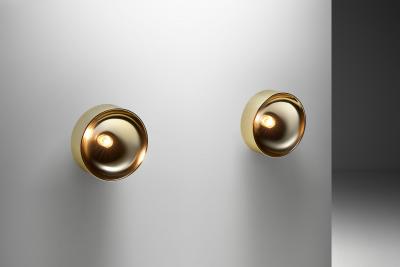 Peter Celsing Pair of Peter Celsing Wall Lamps for Falkenbergs Belysning Sweden 1966