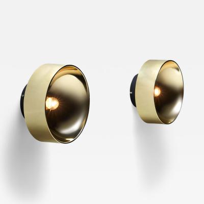 Peter Celsing Pair of Peter Celsing Wall Lamps for Falkenbergs Belysning Sweden 1966