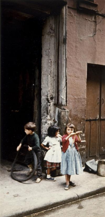 Peter Cornelius Children Playing In Paris