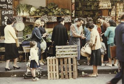 Peter Cornelius Paris Market Shoppers