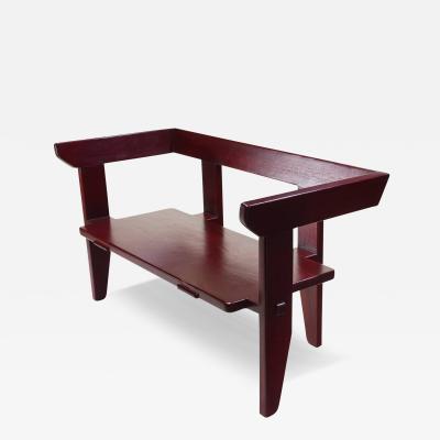 Peter Glassford Laredo Bench Contemporary Design Traditional Joinery Hardwood w Lacquer Finish