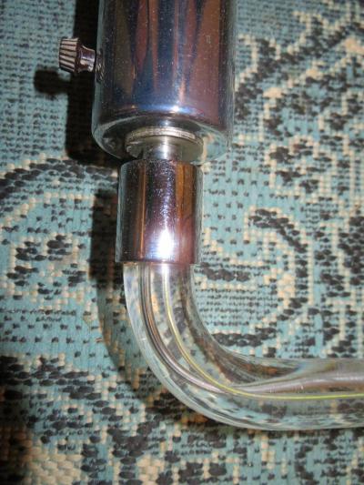 Peter Hamburger Pair of 1970s Peter Hamburger Lucite and Chrome Wall Mounted Wall Sconces