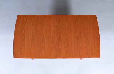 Peter Hayward Mid Century Modern Butterfly Leaf Dining Table by Peter Hayward