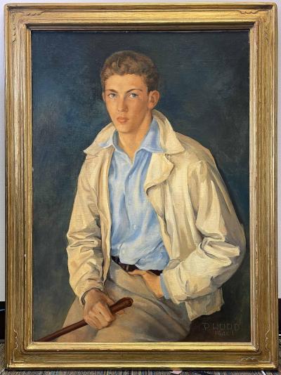 Peter Hurd Portrait of a Young Jockey by Peter Hurd American 1904 1984 
