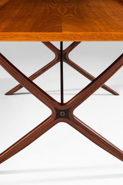 Peter Hvidt Orla M lgaard Nielsen Coffee Table Model 6743 X Table Produced by Fritz Hansen