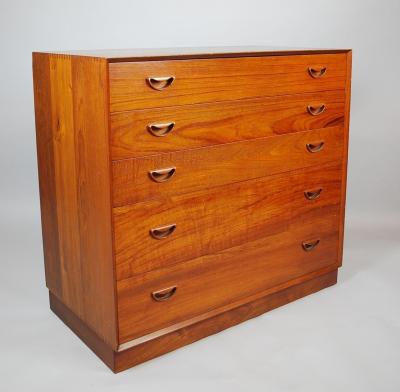 Peter Hvidt Orla M lgaard Nielsen Mid Century Chest of Drawers by Peter Hvidt Molgaard Nielson