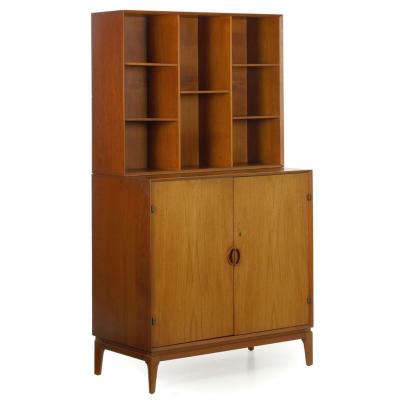 Peter Hvidt Orla M lgaard Nielsen Peter Hvidt Orla M rlgaard for John Stuart Mid Century Modern Bookcase Cabinet