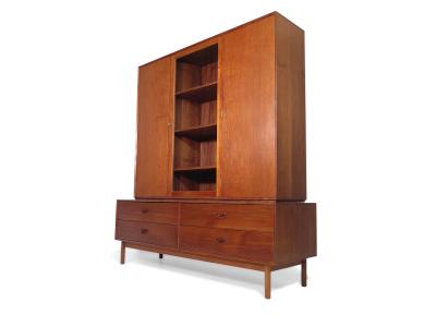Peter Hvidt Peter Hvdit Danish Teak Cabinet