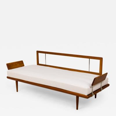 Peter Hvidt Peter Hvidt Orla M lgaard Nielsen Danish Minerva Paddle Arm Teak Sofa