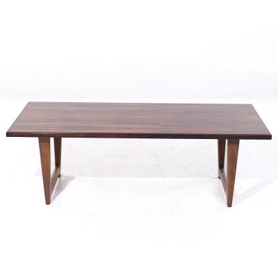 Peter Hvidt Peter Hvidt Style Mid Century Danish Rosewood Coffee Table