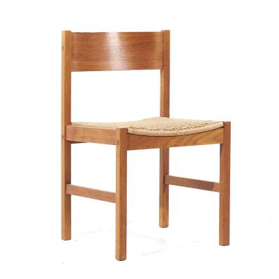 Peter Hvidt Peter Hvidt Style Mid Century Teak Dining Chairs Set of 4
