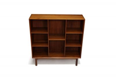 Peter Hvidt Peter Hvidt for S borg Denmark 1952 56 Mid century Danish Teak Bookcase 1