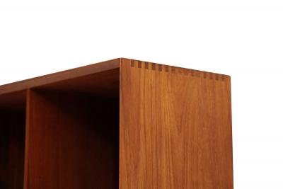 Peter Hvidt Peter Hvidt for S borg Denmark 1952 56 Midcentury Danish Teak Bookcase 2