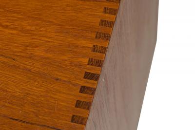 Peter Hvidt for S borg M bler Danish Mid Century Teak Cabinet with Small Tambour