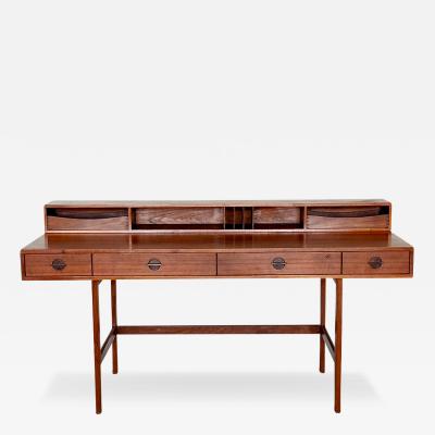 Peter L vig Nielsen Peter Lovig Nielsen Peter L vig Nielsen Flip Top Teak Desk 1960s