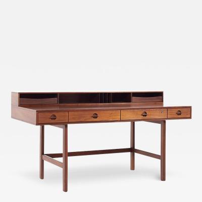 Peter L vig Nielsen Peter Lovig Nielsen Peter Lovig Mid Century Danish Teak Flip Top Desk