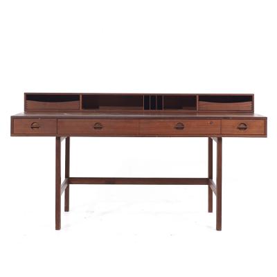 Peter L vig Nielsen Peter Lovig Nielsen Peter Lovig Mid Century Danish Teak Flip Top Desk