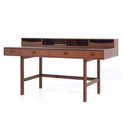 Peter L vig Nielsen Peter Lovig Nielsen Peter Lovig Mid Century Danish Teak Flip Top Desk
