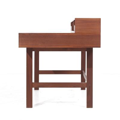 Peter L vig Nielsen Peter Lovig Nielsen Peter Lovig Mid Century Danish Teak Flip Top Desk