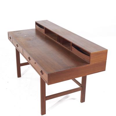Peter L vig Nielsen Peter Lovig Nielsen Peter Lovig Mid Century Danish Teak Flip Top Desk