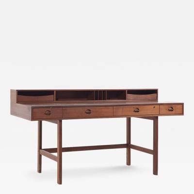 Peter L vig Nielsen Peter Lovig Nielsen Peter Lovig Mid Century Danish Teak Flip Top Desk