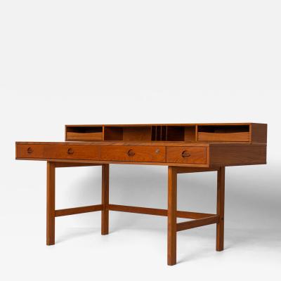 Peter L vig Nielsen Peter Lovig Nielsen Peter Lovig Mid Century Danish Teak Flip Top Desk